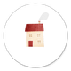 Haus mit Schornstein