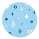 Funky hellblau M