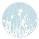 Wiese blau I