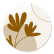 Blumen naturell grafisch M