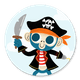 Pirat mit Saebel