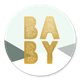 Baby gold auf blau A