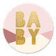 Baby gold auf rosa A