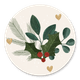 Weihnachtszweige auf beige A