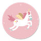 Einhorn rosa