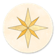 Weihnachtsstern gold A