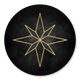 Weihnachtsstern goldschwarz A