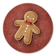 Lebkuchenmaennchen rot A