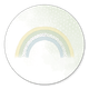 Regenbogen mit Puenktchen gruen
