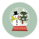 Schneemann Schneekugel