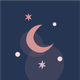 Mond und Sterne Rose MA