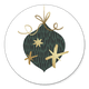 Weihnachtskugel mit Sternen R