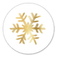 Schneeflocke gold-weiß R