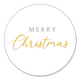 Merry Christmas gold-grau I