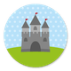 Ritterburg blau