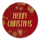 Merry Christmas gold auf rot