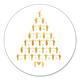 Zusammen Baum goldweiß