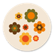 Seventies Blumen