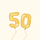 50 Luftballons gelb RO