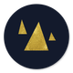Weihnachtsbaeume gold grafisch