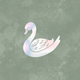 Schwan gruen holo R