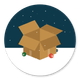 Umzugskarton Weihnachten
