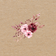Aquarell Rosen Kraftpapier RO