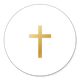 Kleines goldenes Kreuz L