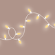 Lichterkette Beige RO