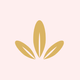 Ornament gold-rosa R