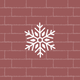 Schneeflocke Backstein RO