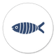 Kleiner blauer Fisch L