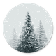 Weihnachtsbaum grau L