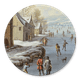 Kunst Wintergemaelde T