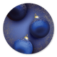 Weihnachtskugeln dunkelblau K