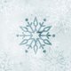 Schneekristall hellblau M