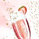 Sekt rosa Erdbeere R