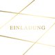 Einladung Linien gold I