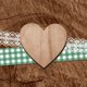 Holzherz Baender Tracht L