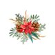 Weihnachten Blume mit Tannenzapfen R