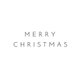 Merry Christmas modern grau-weiss I
