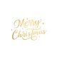 Merry Christmas gold Schreibschrift I