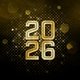 2026 gold mit punkten symmetrisch M