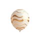 Luftballon Gold Beige Weiss L