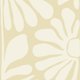 Abstrakte Blumen beige M