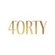 40rty gold auf weiss L