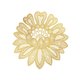 Blume Spitze Goldlook L