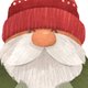 Weihnachtswichtel Mütze L