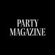 Party Magazine weiss-schwarz L