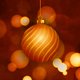 Weihnachtskugel Lichter M